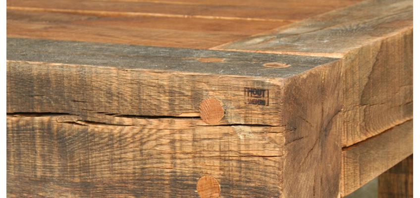 robuust eiken meubel voor big green egg